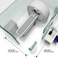 thumb: Installationsfläche und Abmaße des Aquilion Prime SP