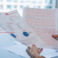 thumb: Cardiomatics Auswertung in gedruckter Form